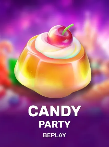 Candy Party game cover in the SpinsUp casino lobby