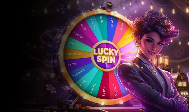 SpinsUp promotional lobby artwork 1